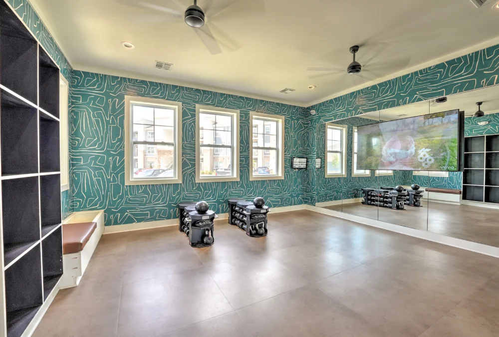 Oasis at Heritage Dedicated Yoga Room