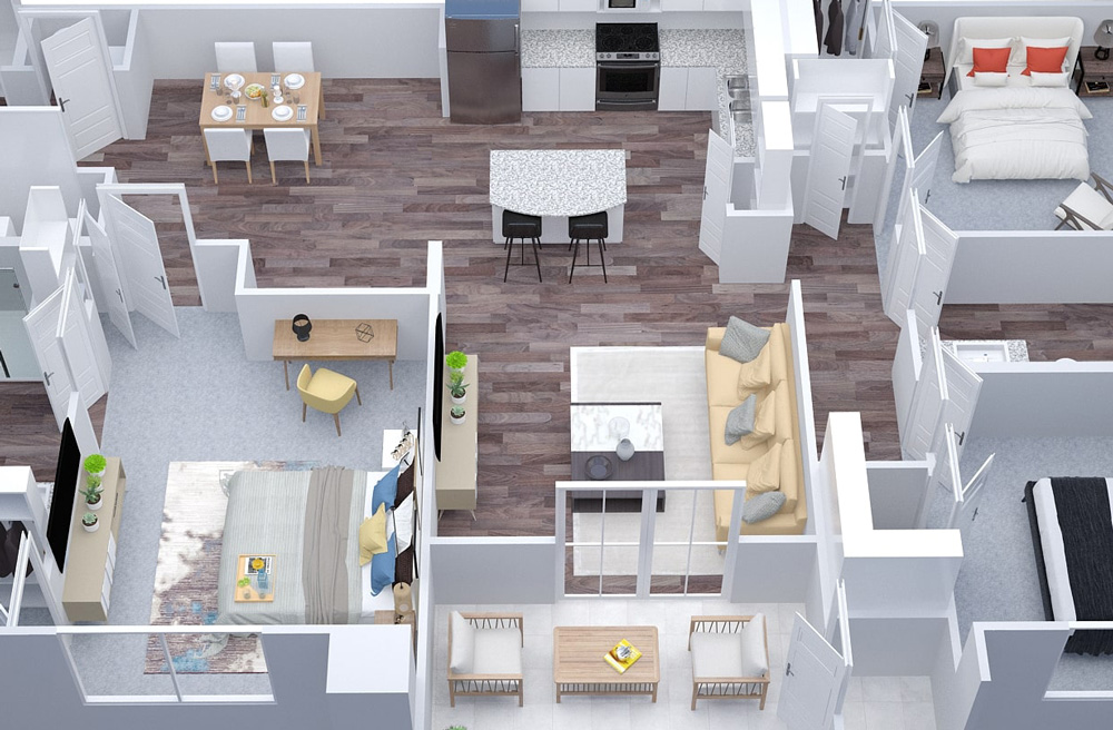 Oasis at Heritage Floor Plans